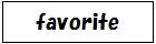 お気に入り