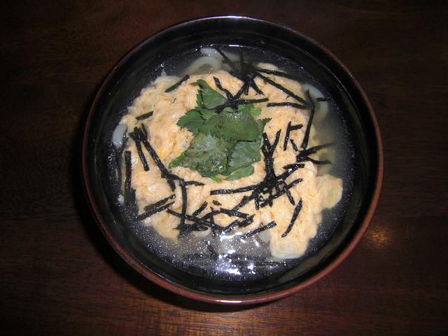 卵とじうどん