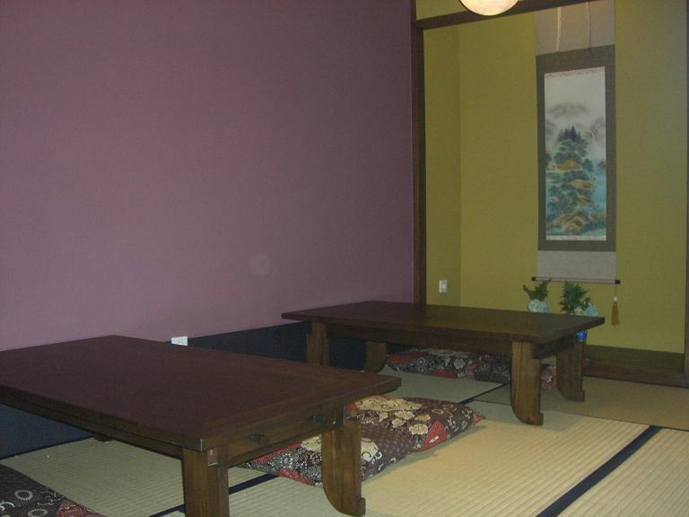 2階はお座敷
