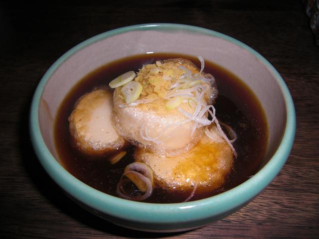 揚げだし豆腐